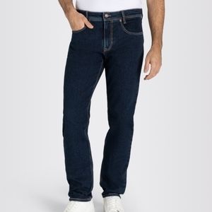 MAC Jeans, Arne, Men's, Deep Blue Denim, Modern Fit, Straight Leg Size 38 x 32